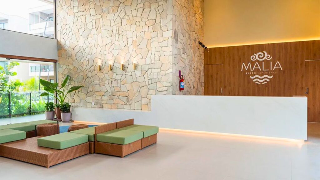 Malia Beach Experience Muro Alto – recepção do empreendimento