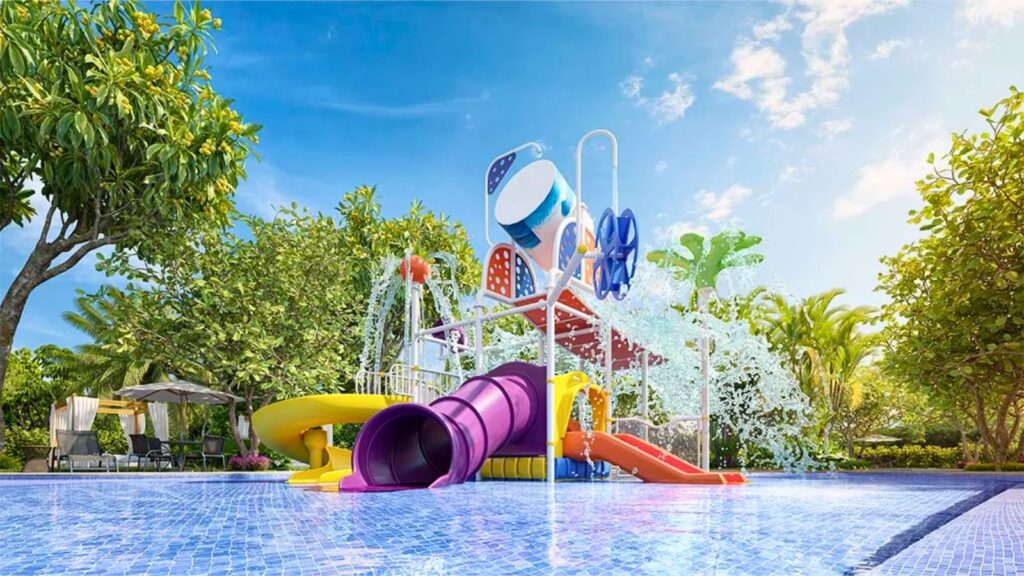 Playground aquático do Makai Acqua Resort em Muro Alto